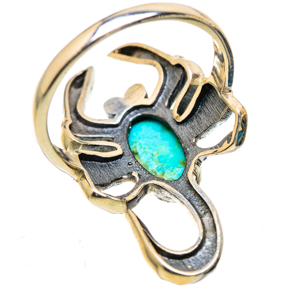 Kingman Mohave Turquoise Ring Size 9 (925 Sterling Silver) RING135872