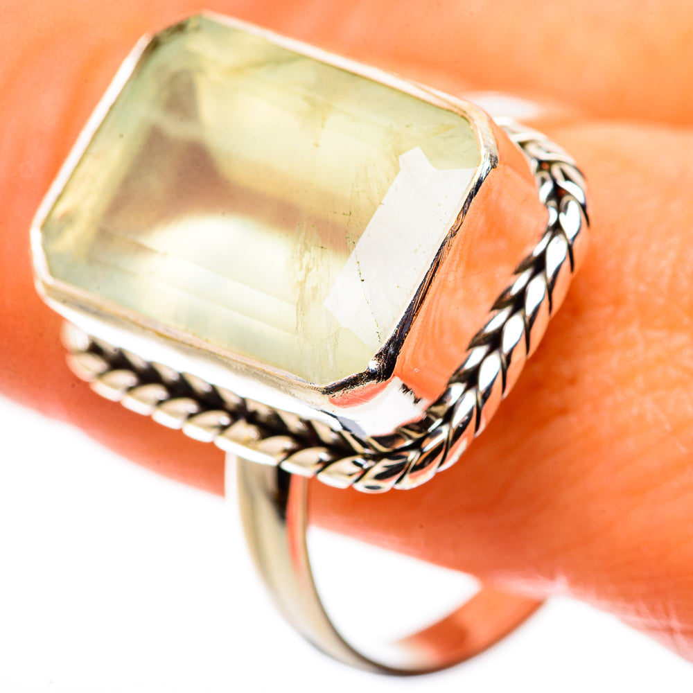Prehnite Ring Size 12 (925 Sterling Silver) RING134640