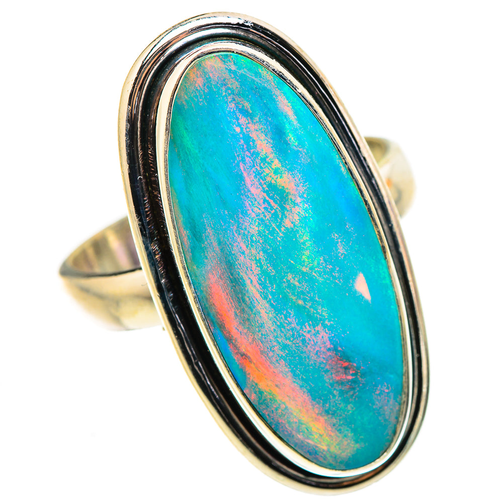 Aura Opal Ring Size 8 (925 Sterling Silver) RING134880