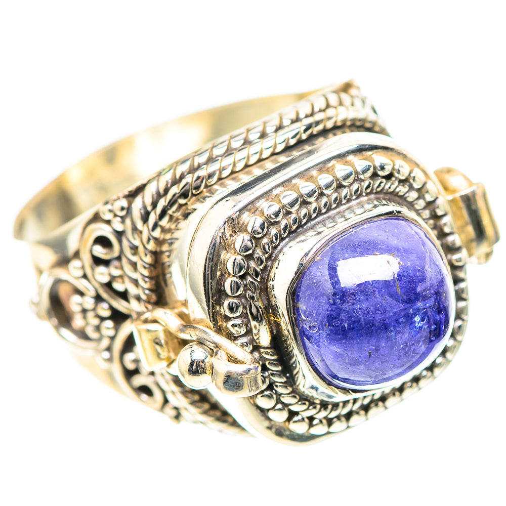 Poison Natural Tanzanite Ring Size 8 (925 Sterling Silver) RING136742