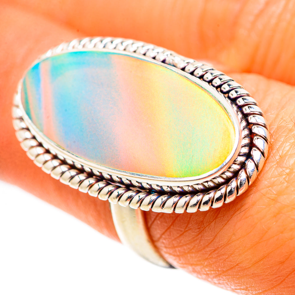 Aura Opal Ring Size 7.5 (925 Sterling Silver) RING134845