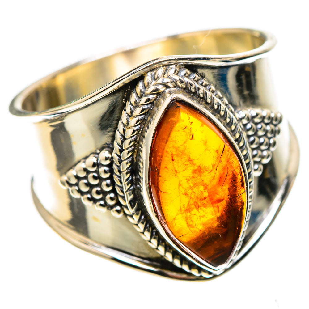 Baltic Amber 925 Sterling Silver Ring Size 9 (925 Sterling Silver) RING137599