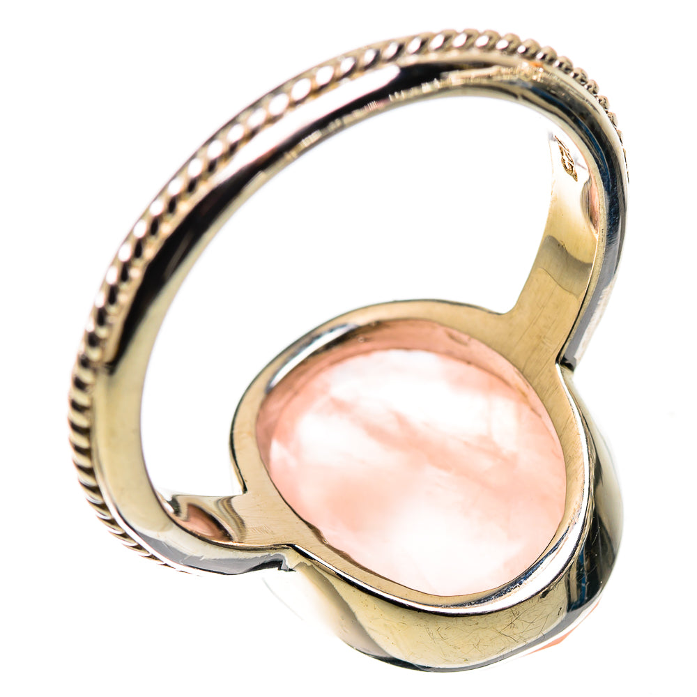 Rose Quartz Ring Size 9 (925 Sterling Silver) RING135605