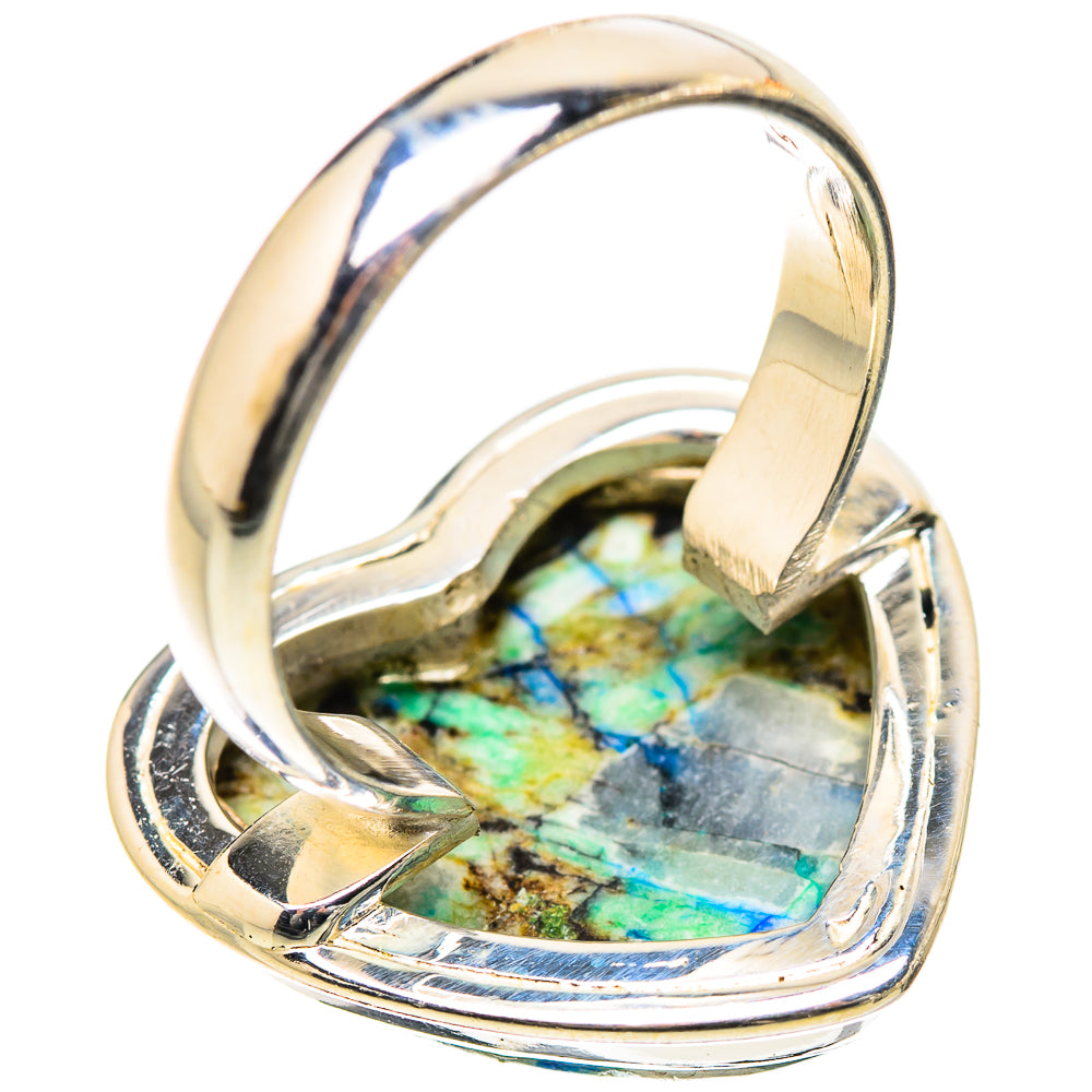 Tibetan Turquoise Ring Size 7.25 (925 Sterling Silver) RING135442