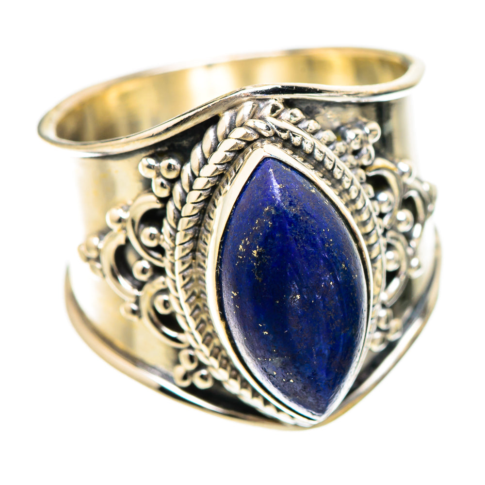 Lapis Lazuli Ring Size 6.5 (925 Sterling Silver) RING135303