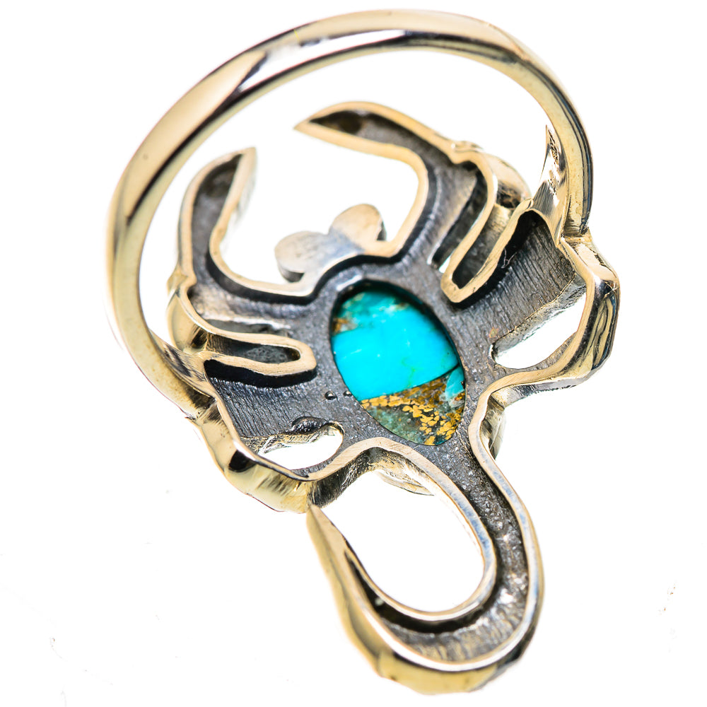 Kingman Mohave Turquoise Ring Size 8.25 (925 Sterling Silver) RING136039