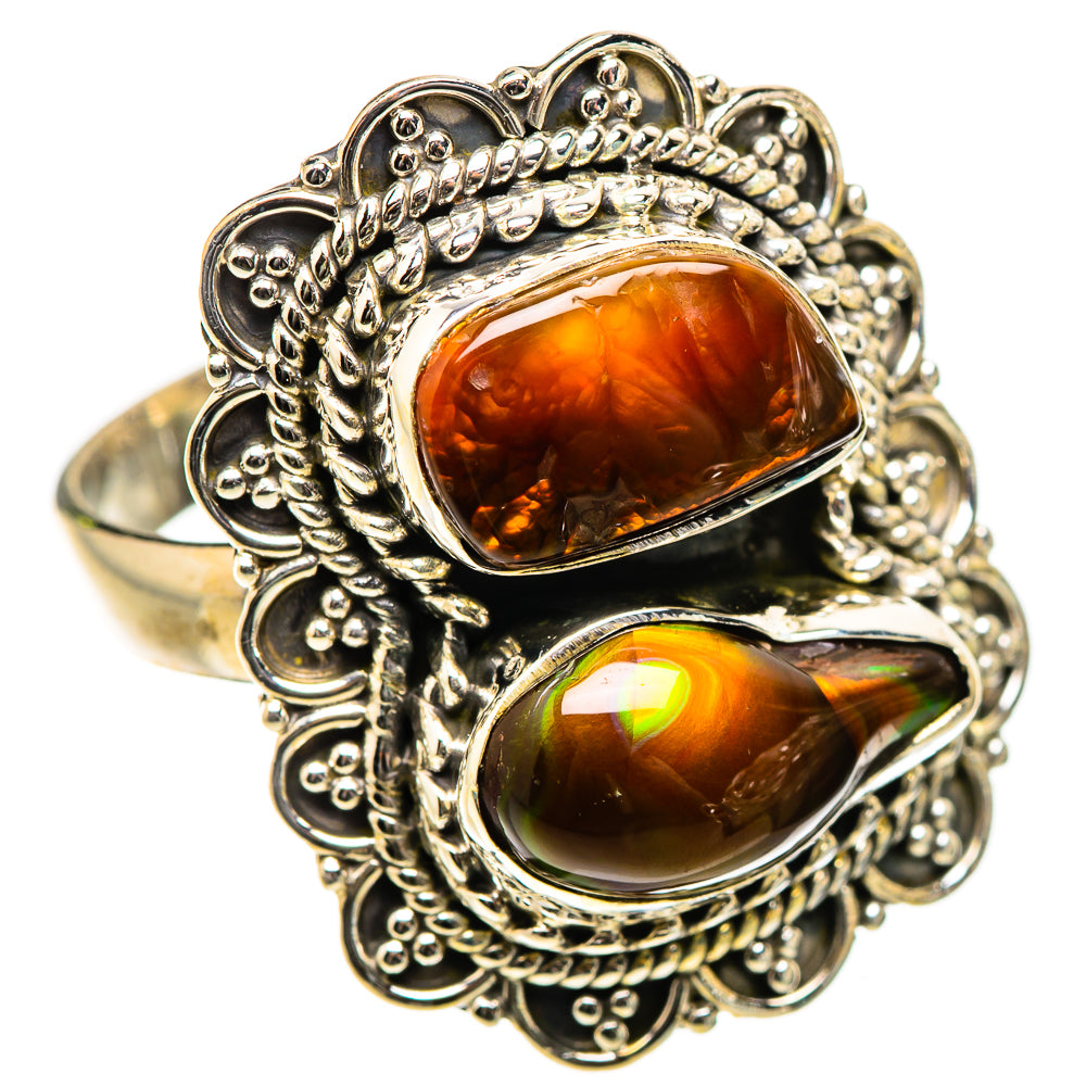Mexican Fire Agate Ring Size 9.75 (925 Sterling Silver) RING135457