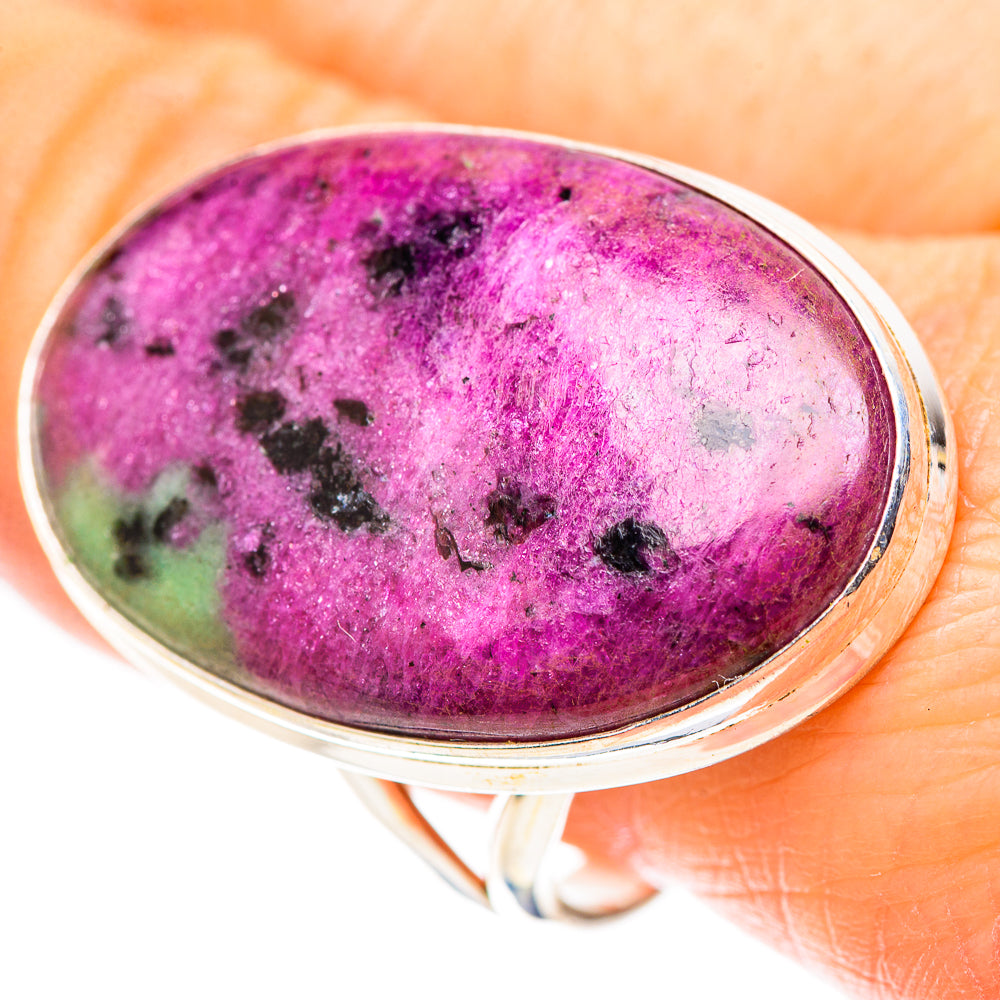 Large Ruby Zoisite Ring Size 10.75 (925 Sterling Silver) RING136925