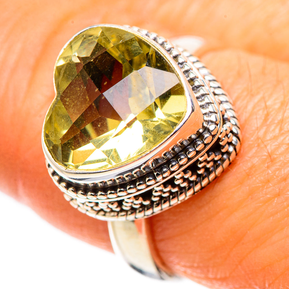 Citrine Ring Size 8.25 (925 Sterling Silver) RING134827
