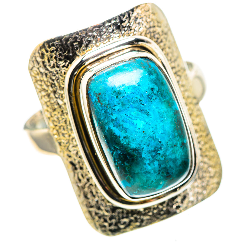 Chrysocolla 925 Sterling Silver Ring Size 10.75 (925 Sterling Silver) RING137450