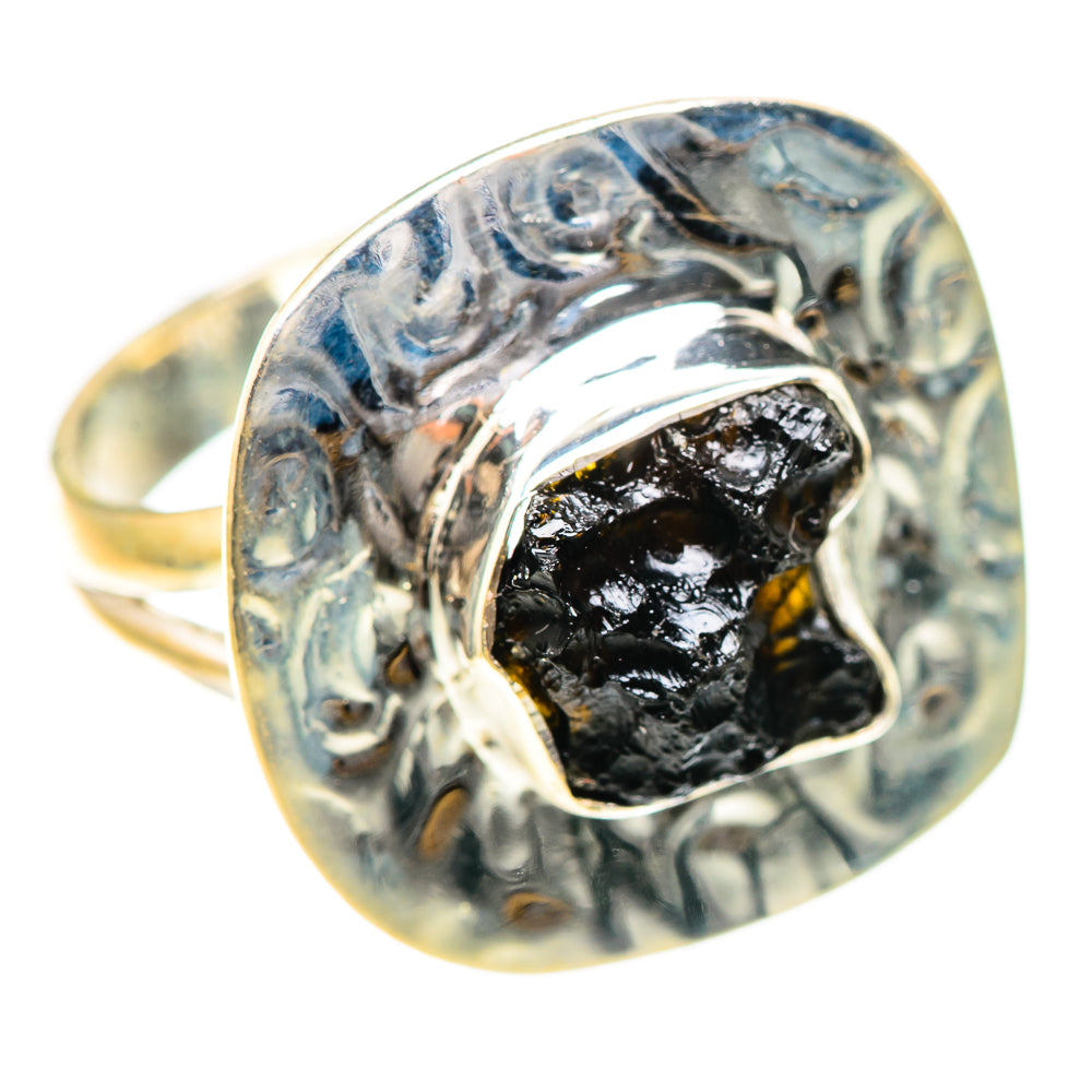 Tektite Ring Size 7.5 (925 Sterling Silver) RING136219