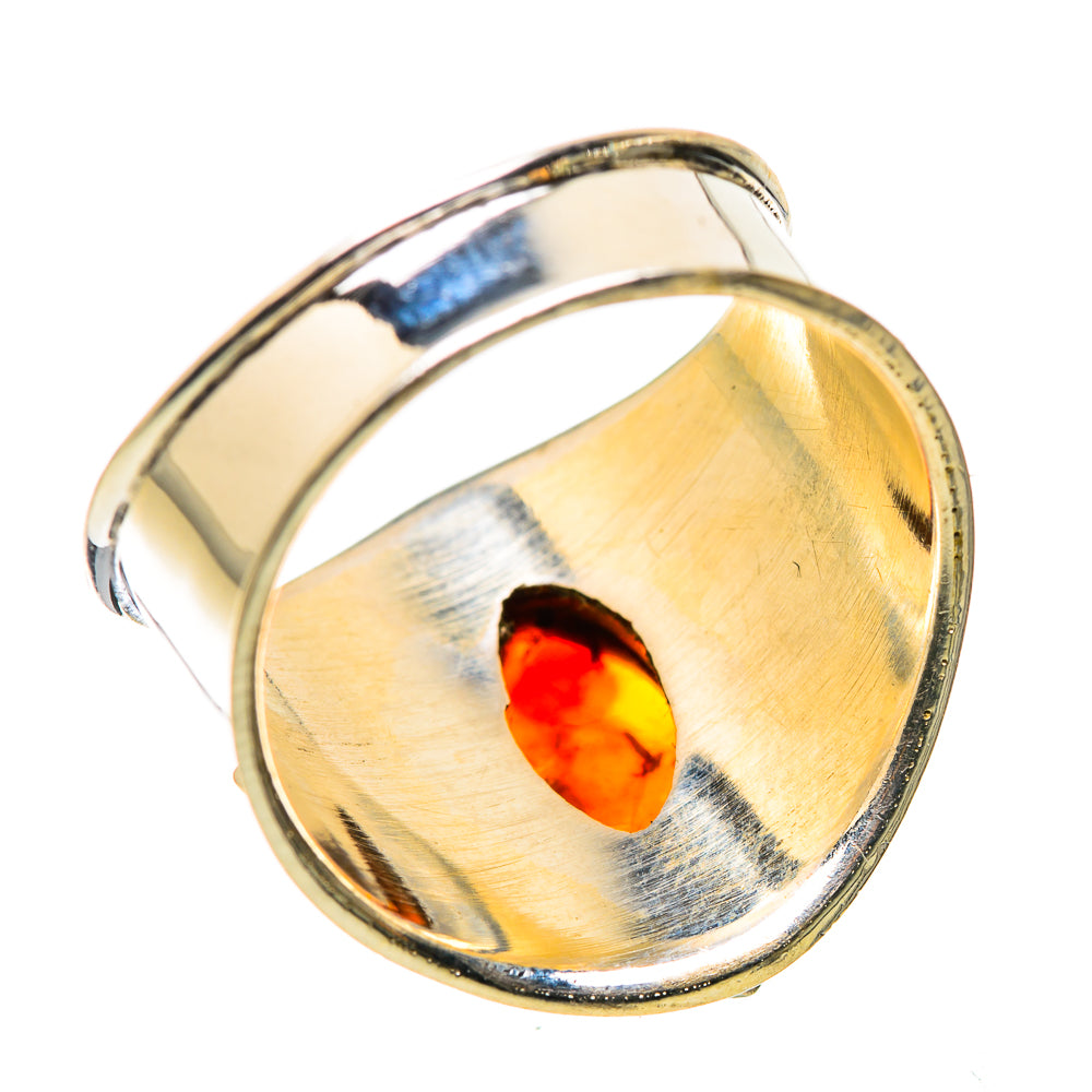 Baltic Amber Ring Size 8 (925 Sterling Silver) RING134835