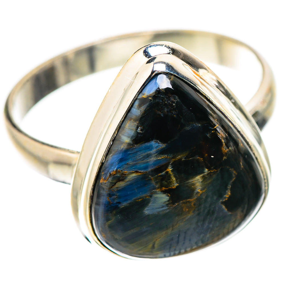 Anasilvercos Pietersite Ring Size 12 (925 Sterling Silver)