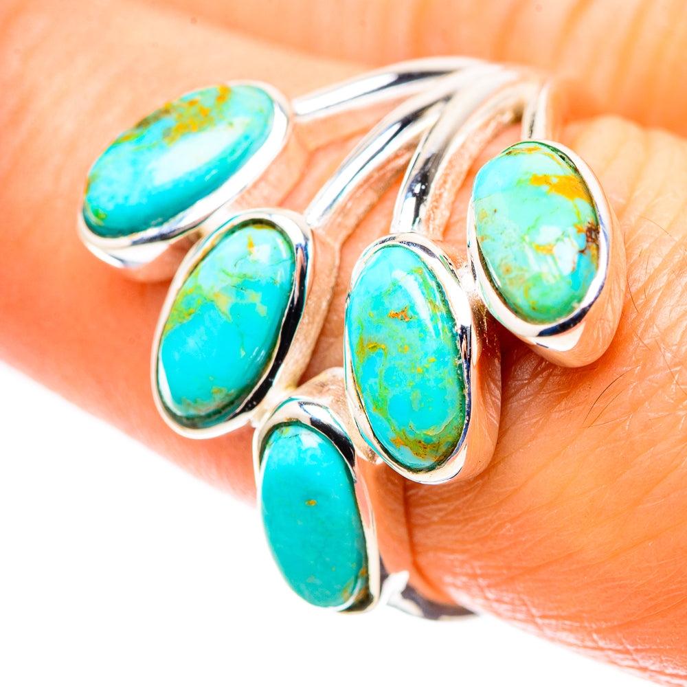 Chrysocolla Ring Size 8.25 (925 Sterling Silver) RING136888