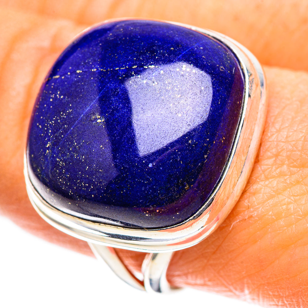 Lapis Lazuli 925 Sterling Silver Ring Size 8.75 (925 Sterling Silver) RING137623