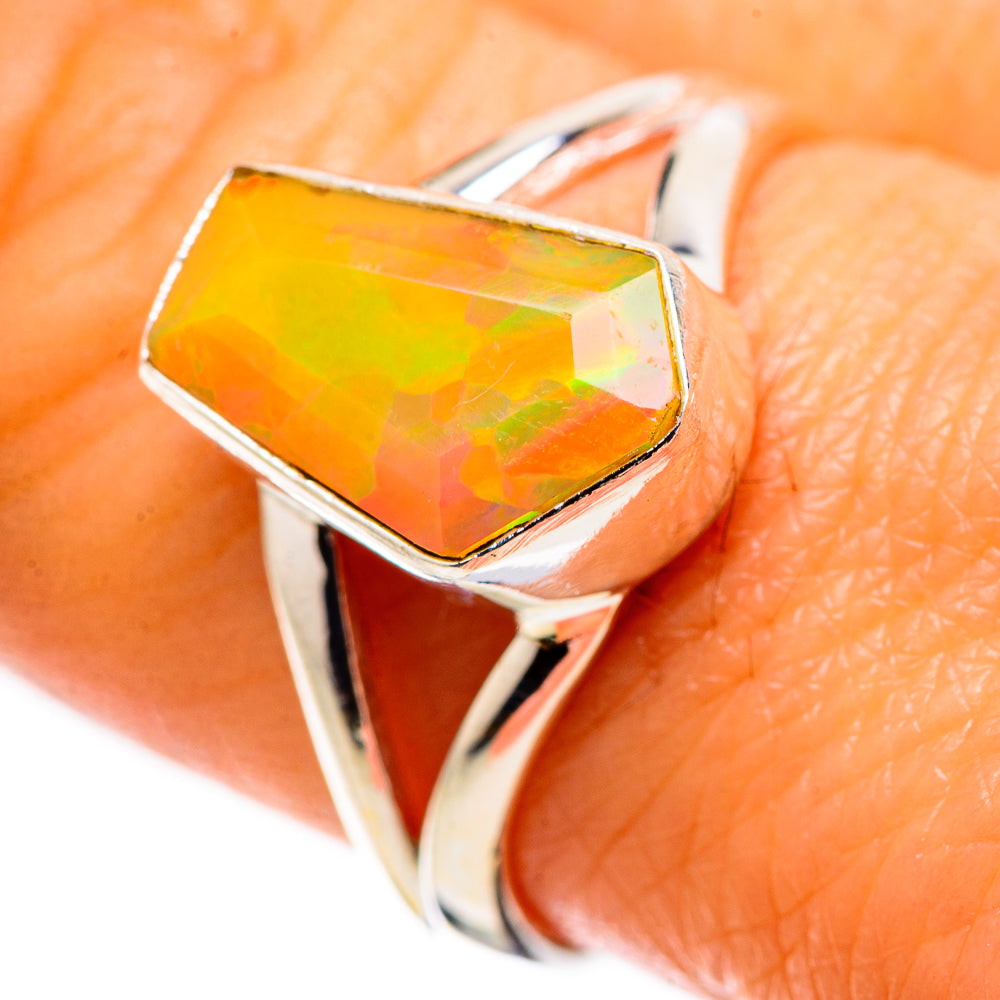 Ethiopian Opal Ring Size 8.5 (925 Sterling Silver) RING135652