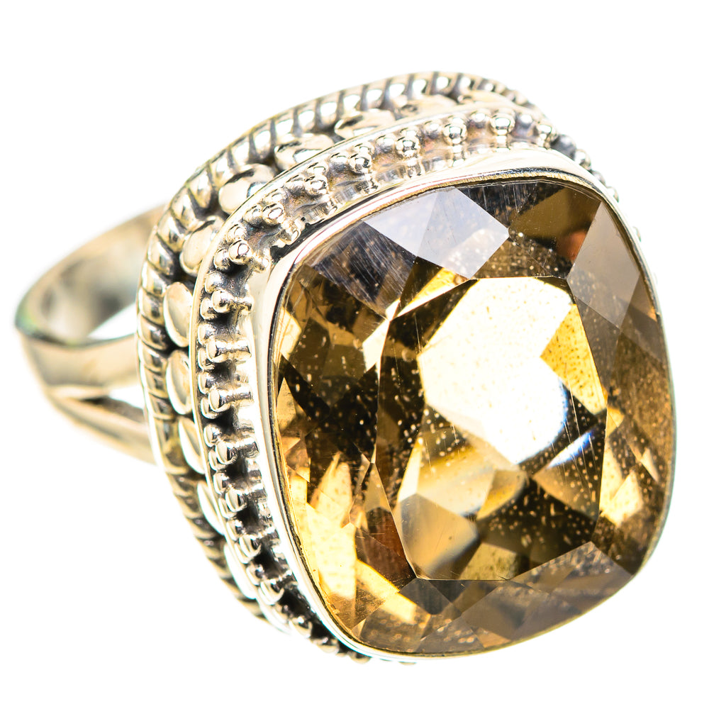 Smoky Quartz Ring Size 7.25 (925 Sterling Silver) RING136598